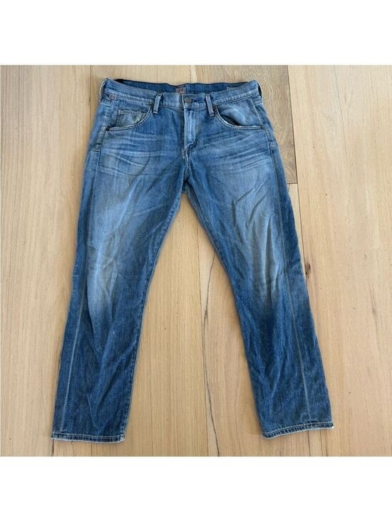 Citizens Of Humanity Denim - Citizens Of Humanity Emerson Slim Boyfriend Jeans Light Wash Size 28